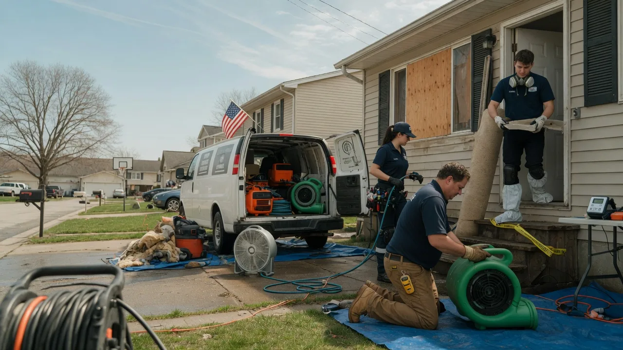 Water Damage Restoration in Gaastra, MI near me